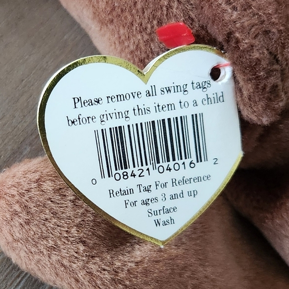🦫 Ty Beanie Baby – Bucky the Beaver (1995) Vintage Collectible • Adorable Plush - Picture 9 of 12